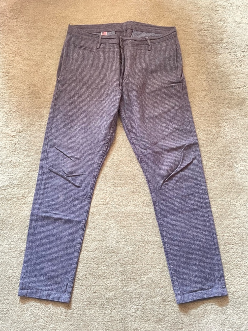 Left Field Slim salt and pepper Tapered Pants